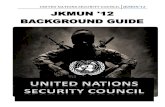 Background Guide UNSC JKMUN'12