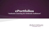 ePortfolios for authentic learning