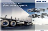 Spare parts for JOST Axle Systems - БАВ-ДВИЖЕНИЕ ... JOST, Siemensstraße 2, 63263 Neu-Isenburg – Germany Phone: +49 6102 29 5-0, Fax: +49 6102 29 298 E-Mail: jost-sales@jost-world.com