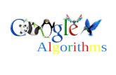 Google algorithms - penguine,panda,hummingbird & pigeon + black hat SEO