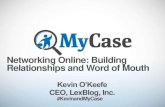 (Webinar Slides) Networking Online: Building Relationships and Word of Mouth