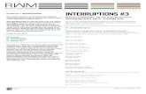Curatorial > INTERRUPTIONS INTERRUPTIONS #3 ... Aug 23, 2011 ¢  01. Translated lyrics Thomas Fehlmann