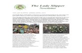 The Lady Slipper - Spring 2018 THE LADY SLIPPER: SPRING (APRIL) 2018. Great trillium ( Trillium grandifolium