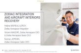 ZODIAC INTEGRATION AND AIRCRAFT INTERIORS RECOVERY ZODIAC INTEGRATION AND AIRCRAFT INTERIORS RECOVERY