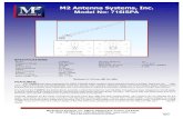 M2 Antenna Systems, Inc. Model No: 716ISPA MANUALS/COMM LINEAR... M2 Antenna Systems, Inc. 4402 N. Selland
