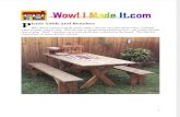 Bench - Bench Seats and Picnic Table