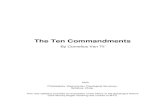 The Ten Commandments - .The Ten Commandments By Cornelius Van Til 1933 Philadelphia: Westminster