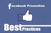 Facebook Promotion Best Practices