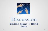 Discussion topics zodiac signs and blind date