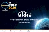 Akka -- Scalability in Scala and Java