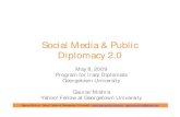 Gaurav Mishra Social Media Public Diplomacy Iraqi Diplomats Georgetown 05082009