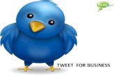 Tweet for business