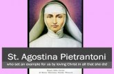 St. Agostina Pietrantoni