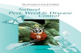 Natural Pest, Weed & Disease Control
