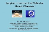 Surgical  treatment of Valvular Heart  diseases