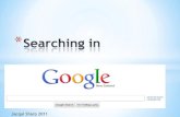 Searching in google
