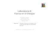 UACH Bachillerato Lab 8: Fuerza en el Choque