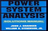 Power System Analysis [Solutions Manual] [eBook]
