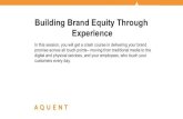 AMA/Aquent: Building Brand Equity Through Experience