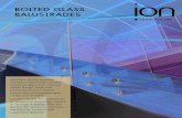 BOLTED GLASS BALUSTRADES 2018. 1. 11.¢  BOLTED GLASS BALUSTRADES ¢â‚¬¢ Frameless design with minimal fixings