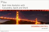 Real-time Analytics with Cassandra, Spark, and Shark
