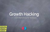 Growth-hacking & Lean marketing - the disruptive approach for Startups and Entrepreneurs