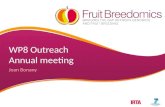 FruitBreedomics 1st Stakeholder Day meeting WP8 presentation