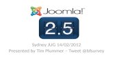 Joomla Tutorial: Joomla 2.5 a first look