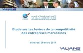 Etude sur competitivit© des entreprises au Maroc (Mars 2014)