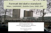 7. Formati dei dati e standard