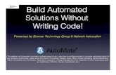 Build automated solutions without writing code!