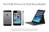 New User's iPhone & iPad (TechTalk) Roundtable