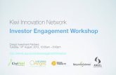 Kiwinet Investor Engagement Workshop