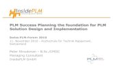 InsidePLM GmbH PLM Success Planning Intro