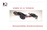 KMX K-3 TRIKE 2020. 2. 3.¢  Engage the handbrake button on the rear brake lever to lock the rear brake