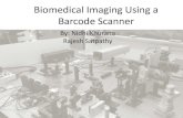 Biomedical Imaging Using a Barcode Scanner