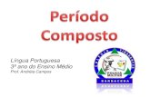 Língua Portuguesa 3º ano do Ensino Médio · PDF file 2017. 3. 2. · SUBORDINADAS ADVERBIAIS . Orações subordinadas substantivas sujeito sujeito pred. sujeito Parece que ela se