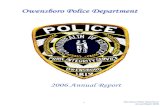 Owensboro Police Departmentwensboro Police ... 4 Owensboro Police Department Annual Report 2006 Mission
