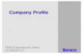 TEMCO Company A WENZHOU XINTIANHE TRADING COMPANY Company Profile . Profile & Mission PROFILE Temco