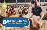 Nutrition is No Yolk! Teacher Resources - Australian Eggs Ideate Test Prototype. Nutrition is No olk