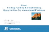 Pivot - · PDF file 3 Pivot: one of the most comprehensive funding databases ØIs a multi-disciplinary searchable funding opportunities database ØRepresents over 40,000 federal, private