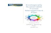 Ecologically Sustainable Forest Management Plan ... This Ecologically Sustainable Forest Management