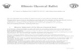 Illinois Classical Ballet 2017. 11. 16.¢  Illinois Classical Ballet 667 Central Ave Highland Park IL