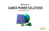 Welcome to CAMOX POWER 6 3 Abellon Clean Energy Modasa, Gujarat Commissioned 7 2 Claris Life Science