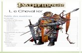Le Chevalier - Pathfinder-fr 2 Le chevalier Alors que de nombreux combattants cherchent £  perfectionner