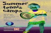 Summer tennis camps - Amazon Web Services Coach Klara RPT Certified Tennis Professional 904-888-0413