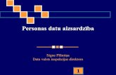 Personas datu aizsardzība · PDF file Personas datu vākšana izmantojot Internetu Tieši no datu subjektiem, izmantojot mājas lapas: Juridiskas personas jeb personas, kas vāc personas