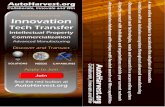 Collaborate, Innovate and Win Marketplace ...autoharvest.org/pdf/englishbrochure2012.pdf · PDF file Collaborate, Innovate and Win Marketplace for Innovation Tech Transfer Intellectual