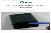 BLU Dash Music 4.0 Micro USB Port Replacement Guides/BLU...¢  BLU Dash Music 4.0 Micro USB Port Replacement