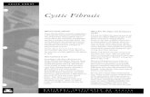 Cystic Fibrosis FACTS ABOUT cystic Fibrosis What Is Cystic Fibrosis Cystic fibrosis (CF) is a chronic,